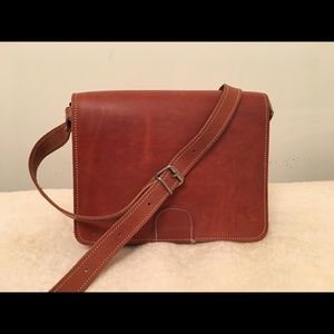 Leather Handmade Greece Messenger bag